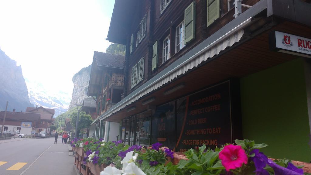 Base Cafe Apartman Lauterbrunnen Kültér fotó