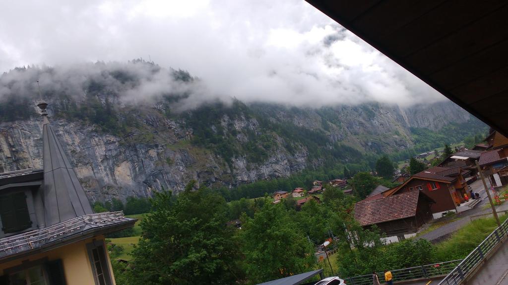 Base Cafe Apartman Lauterbrunnen Kültér fotó