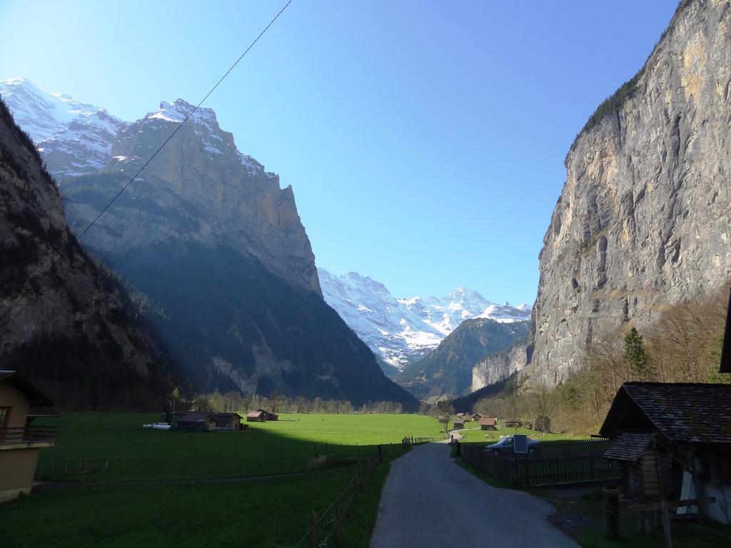 Base Cafe Apartman Lauterbrunnen Kültér fotó
