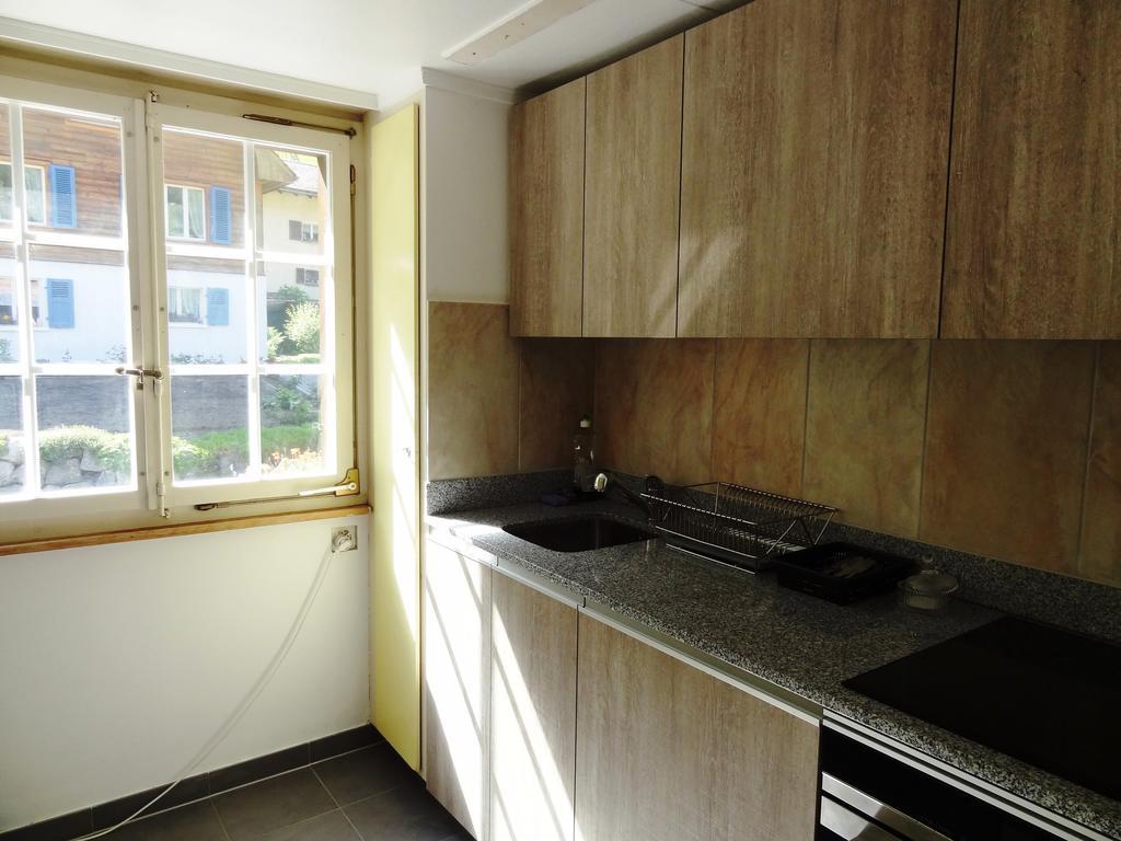 Base Cafe Apartman Lauterbrunnen Kültér fotó